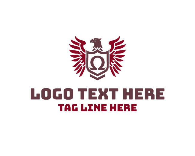 Omega Eagle Shield Logo