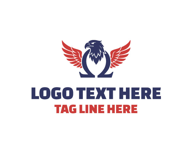  Omega Eagle Red Logo