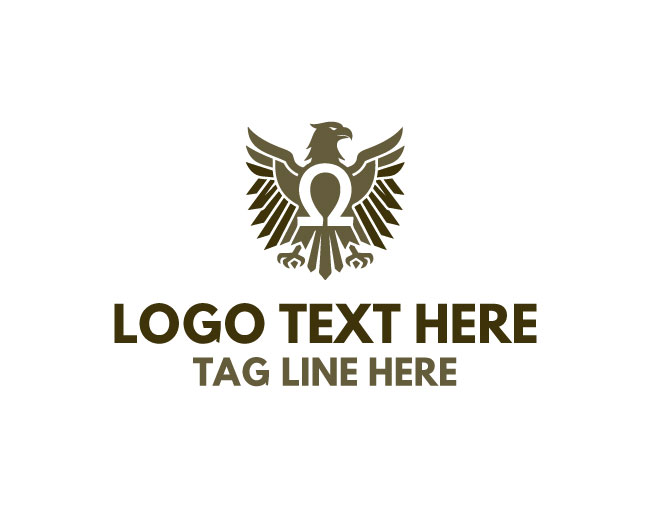 Omega Eagle Flat Logo