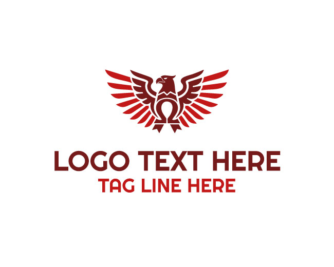Omega Eagle Excellence Crest Logo