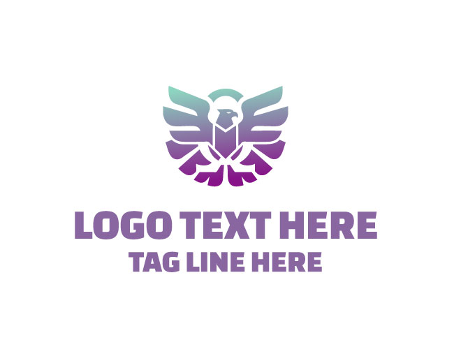 Omega Eagle Crest Logo