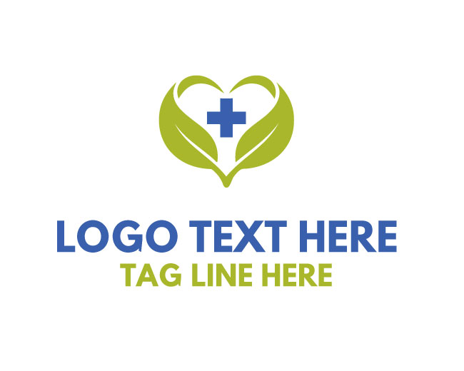 Medical Heart Cross Care Logo