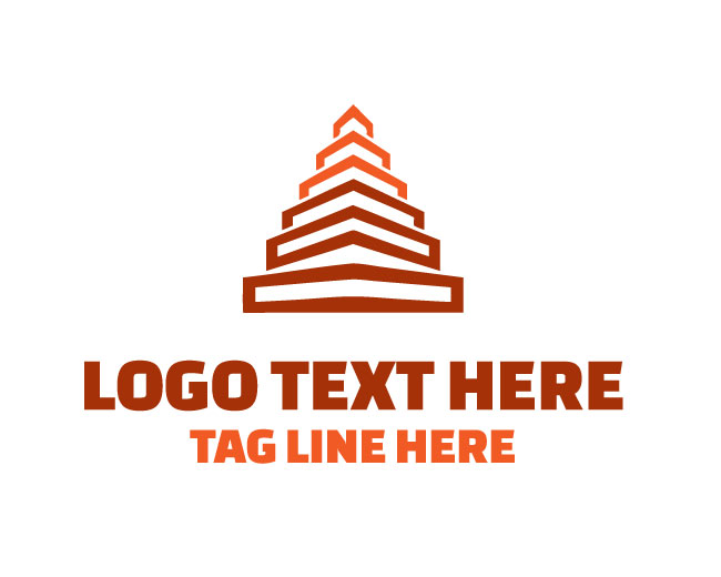 Abstract Pyramid Logo