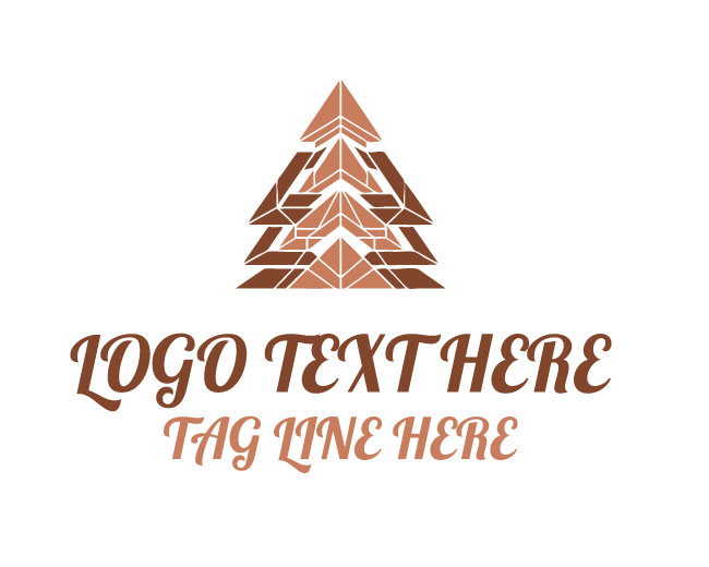 Layered Pyramid Logo