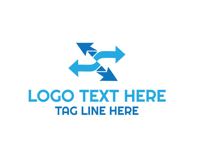 Professional Abstract Arrows Logo