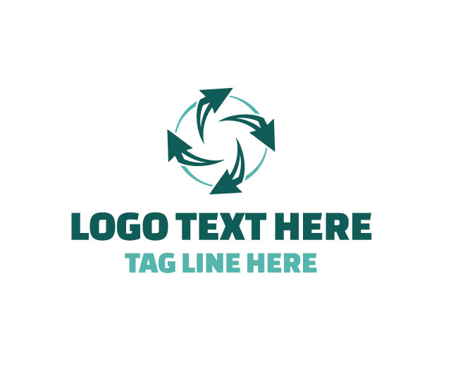 Pattern Abstract Arrows Logo