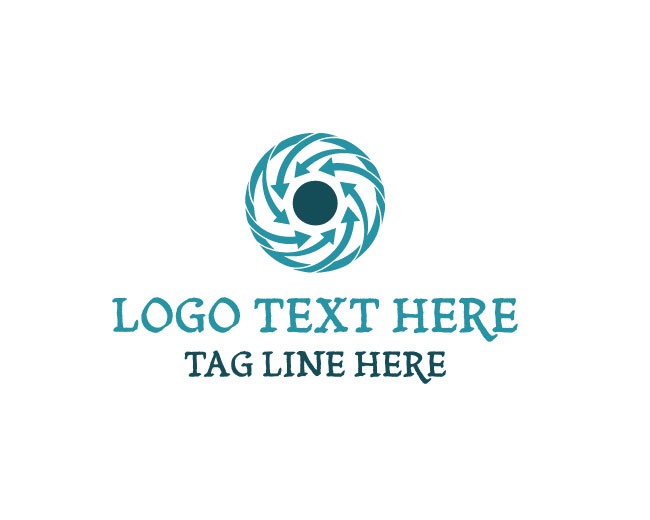 Circle Abstract Arrows Logo