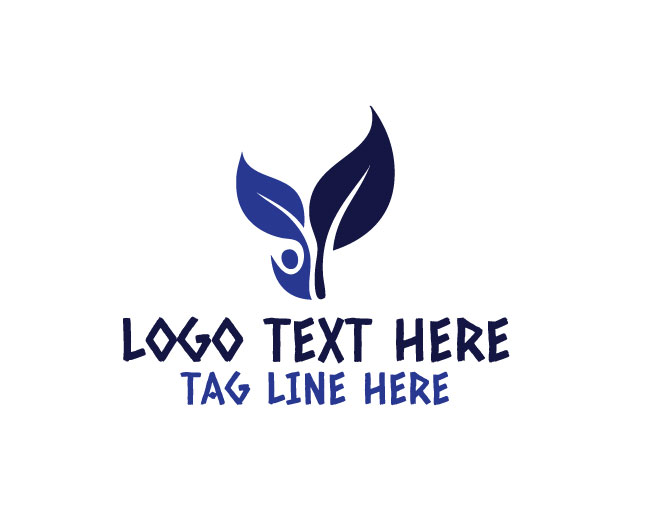 Modern Healthcare Human Figure Logo