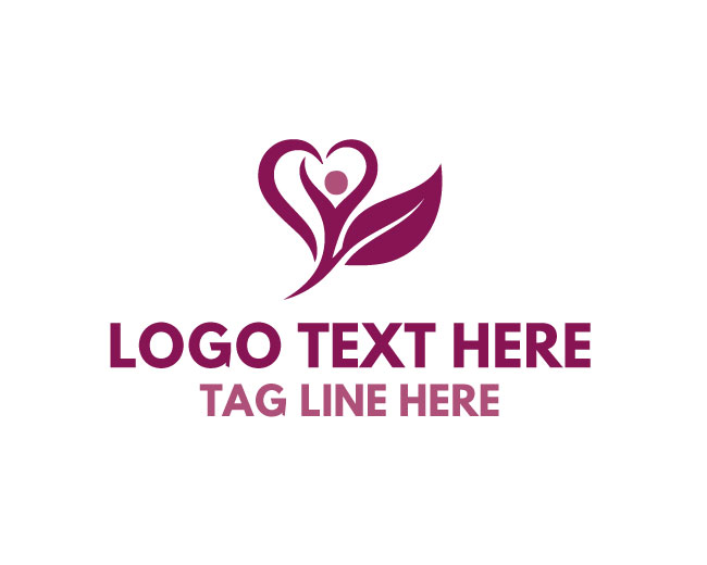 Active Wellness Human Figure Logo