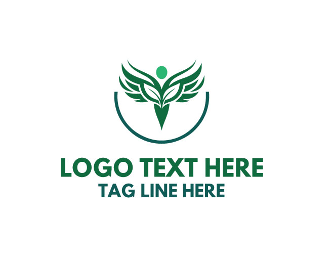 Compassion Healthcare Human Figure Logo