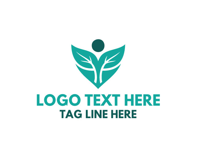 Healthcare Hope Human Figure Logo