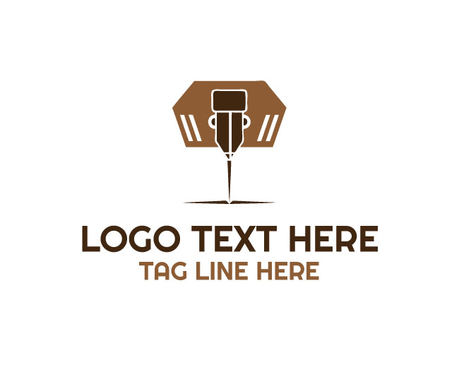 Laser Flat Logo