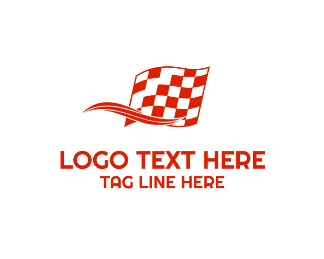 Racing Flag Logo