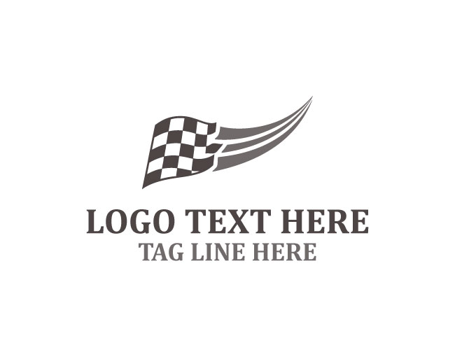  Racing Speed Flag Logo