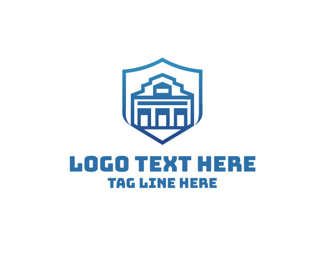 Simple Warehouse Logo