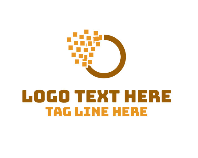  Data Grid Pixel Logo