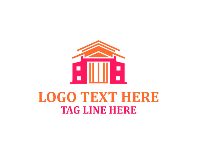 Warehouse  minimal design Logo