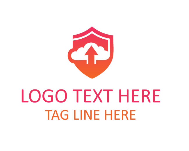 Cloud Backup Shield Logo