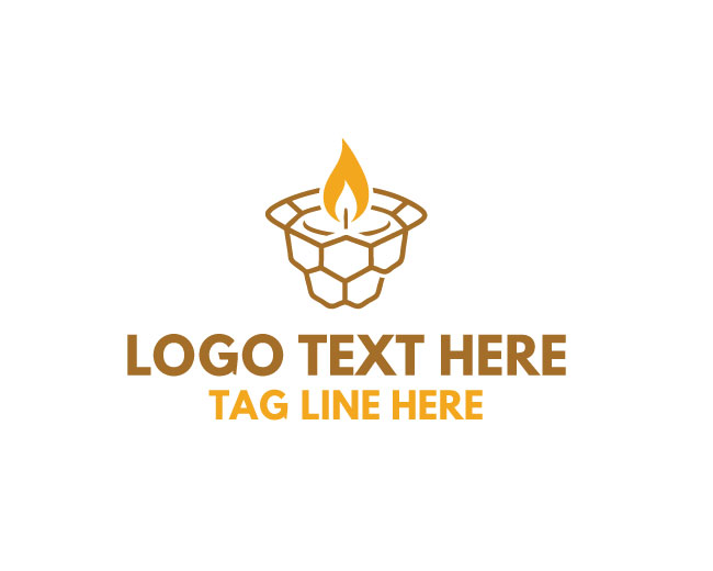  Luxury Honey Candle Logo
