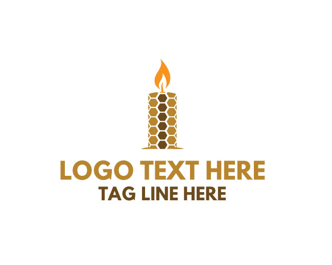 Honey Flame Candle Logo