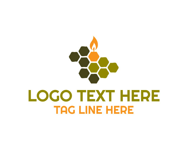 Natural Honey Candle Logo