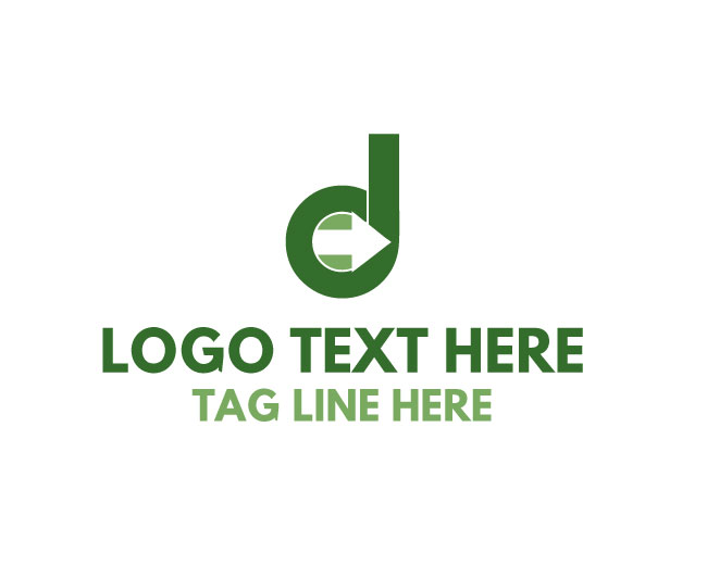 Professional Letter D Arrow Logo