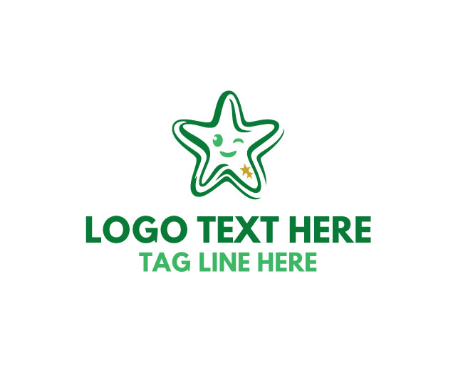  Ocean Star Fish Logo