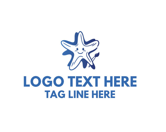 Premium Education Star Fish Logo