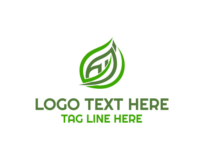 Abstract Leaf Logo