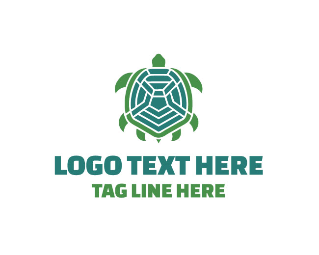 Creative Abstract Turtle Logo