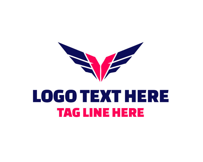 Creative Abstract Wings Logo
