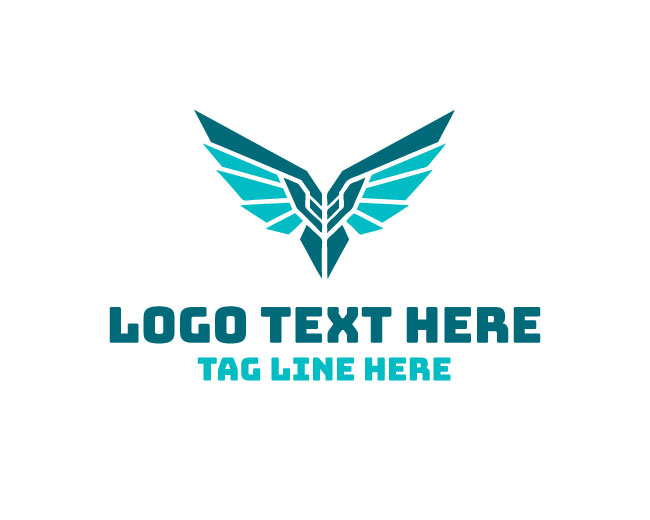 Premium Abstract Wings Logo