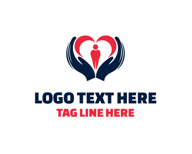Creative Heart Hand Charity Logo
