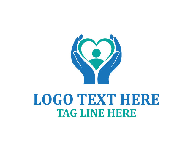 Heart Hand Charity Community Logo