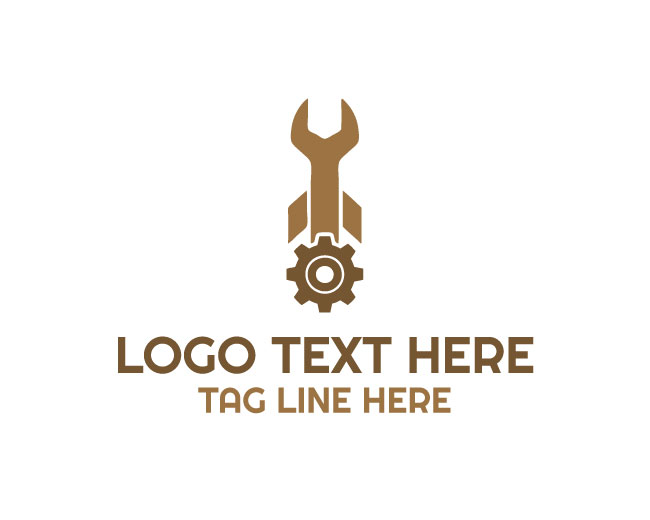 Mechanical Rocket Gear Logo
