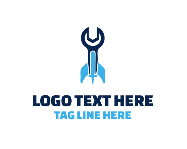 Mechanical Rocket Flight Logo