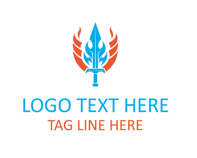 Noble Flame Sword Logo