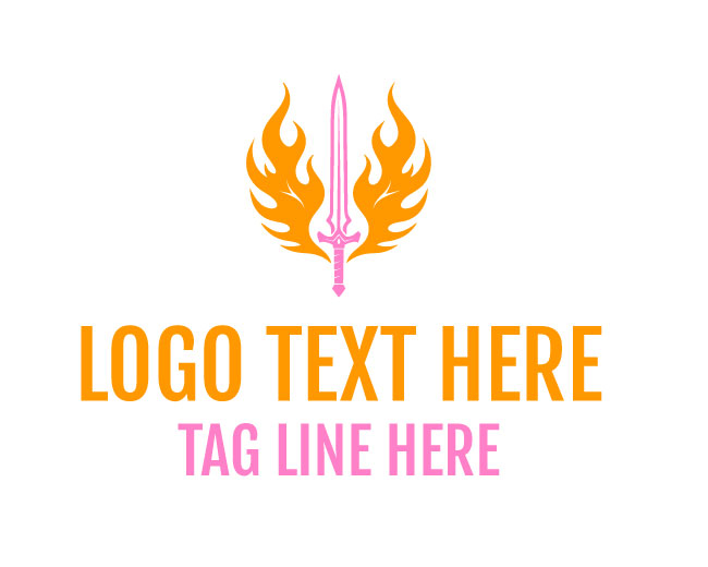 Guardian Flame Sword Logo
