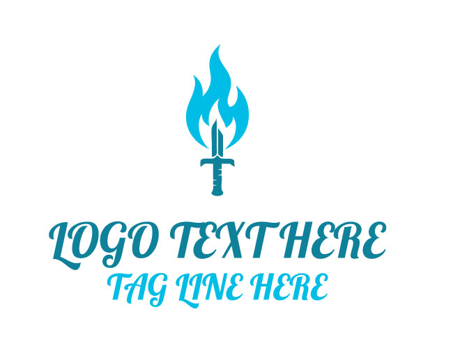 Master Flame Sword Logo