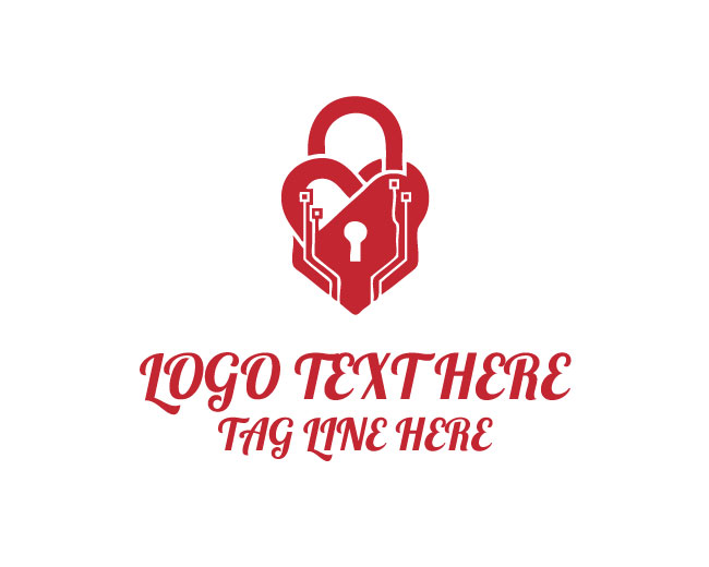 Heart Lock Connection Logo