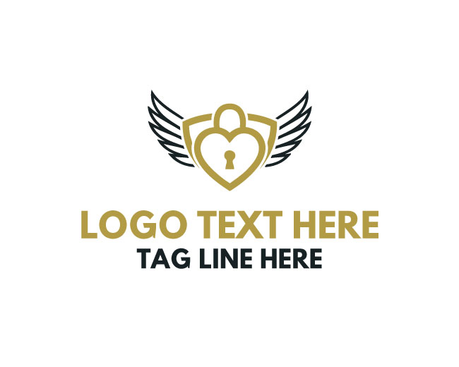  Heart Lock Bond Logo