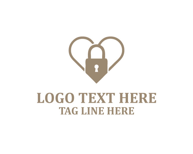 Heart Lock Logo