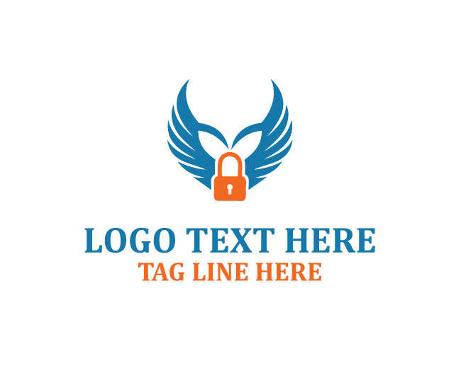 Heart Lock Together Logo