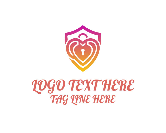  Heart Lock Passion Logo