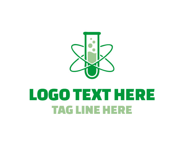  Minimal Lab Atom Logo