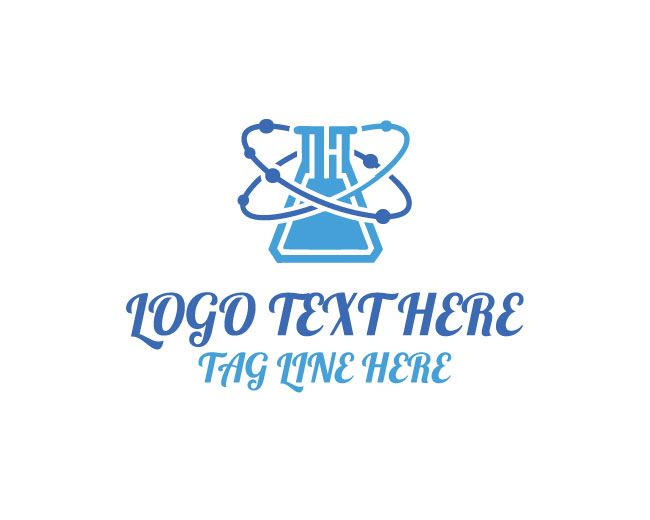  Professional Lab Atom Logo