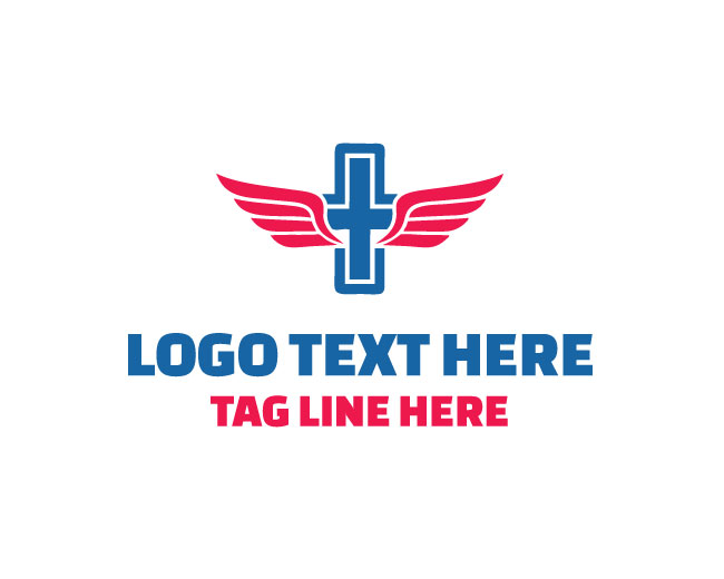 Medical Cross Wings First Care Logo