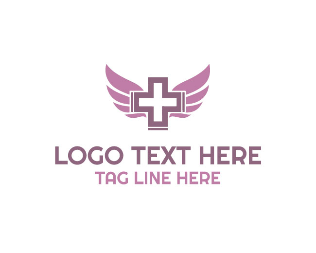 Medical Cross Wings Family Care Logo