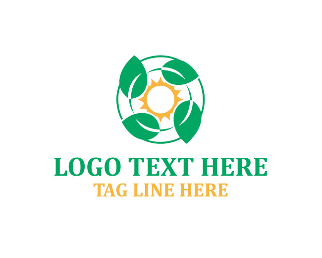 Renewable Energy Eco Power Logo
