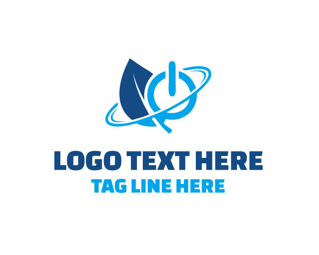 Renewable Energy Sustainable Power Logo